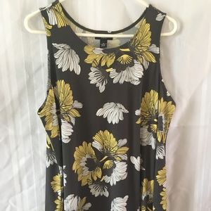 ALFANI GRAPHIC NATURE OLV BOLD YELLOW AND WHITE